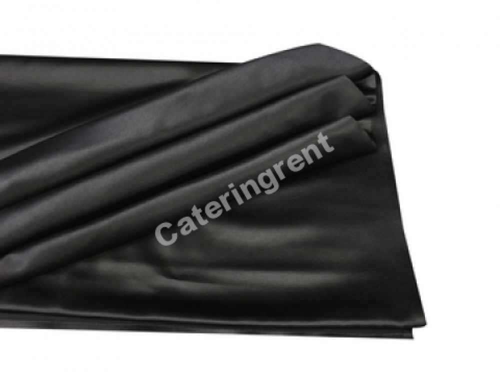 ubrus ČERNÝ lesk 270