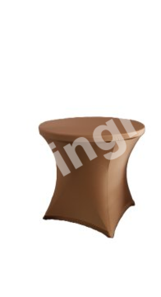 streč zlatý stůl 80cm