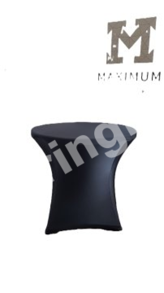 streč antracit stůl 80