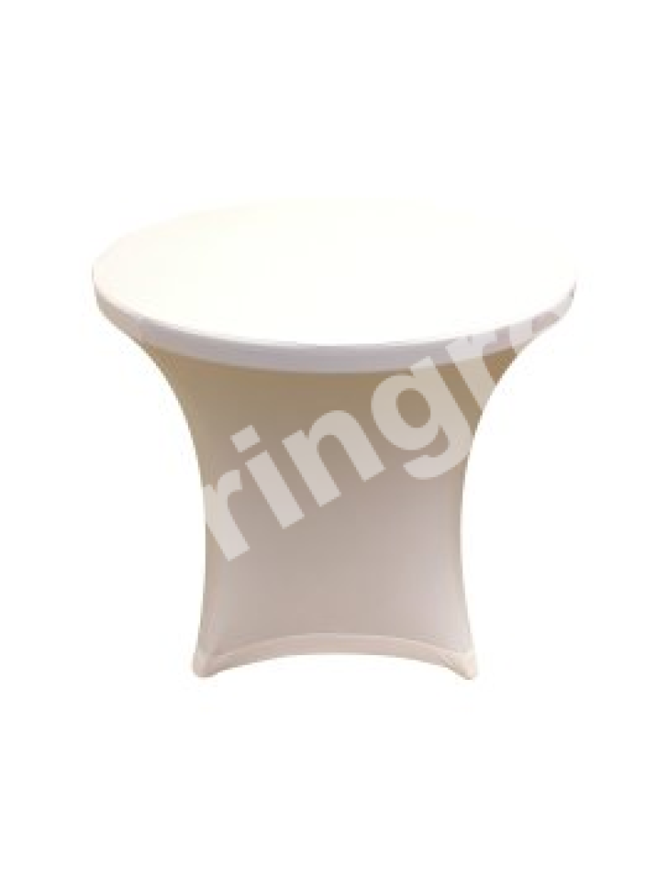 streč bílý stůl 80