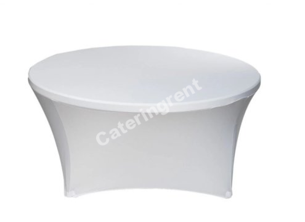 streč bílý stůl 180