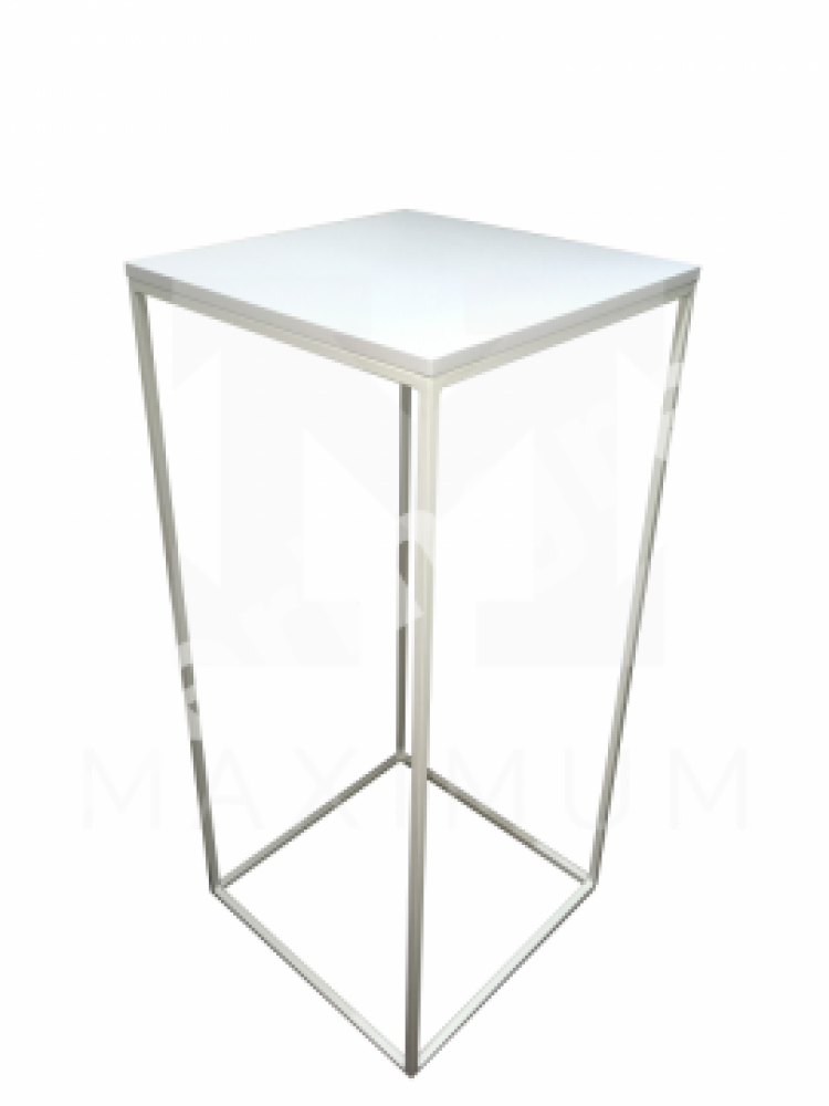 stůl - bistro 50x50 bílé