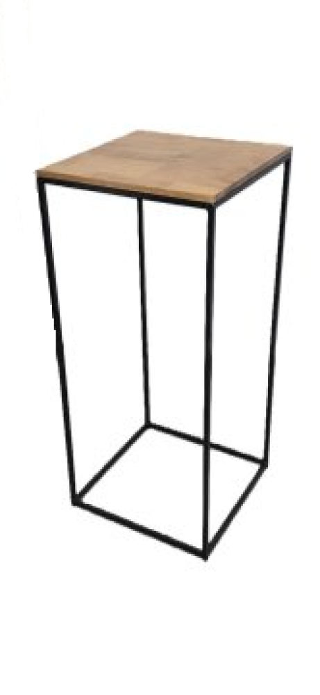 stůl - bistro 50x50 černé