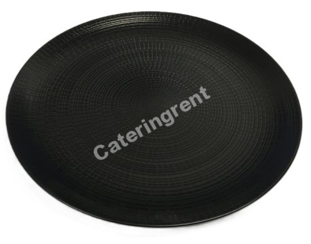talíř masový ČERNÝ