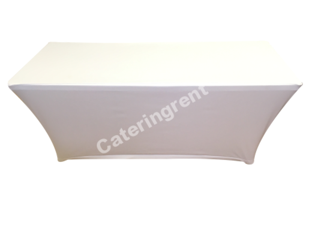 streč bílý 150x80